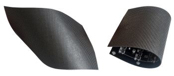 Tường video LED linh hoạt trong nhà với mô-đun LED mềm